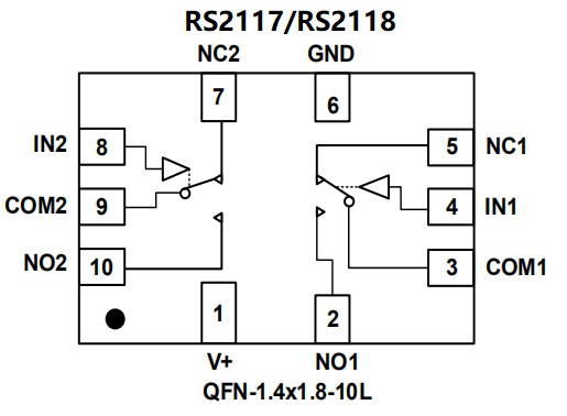 Design method of analog switch to switch audio signal